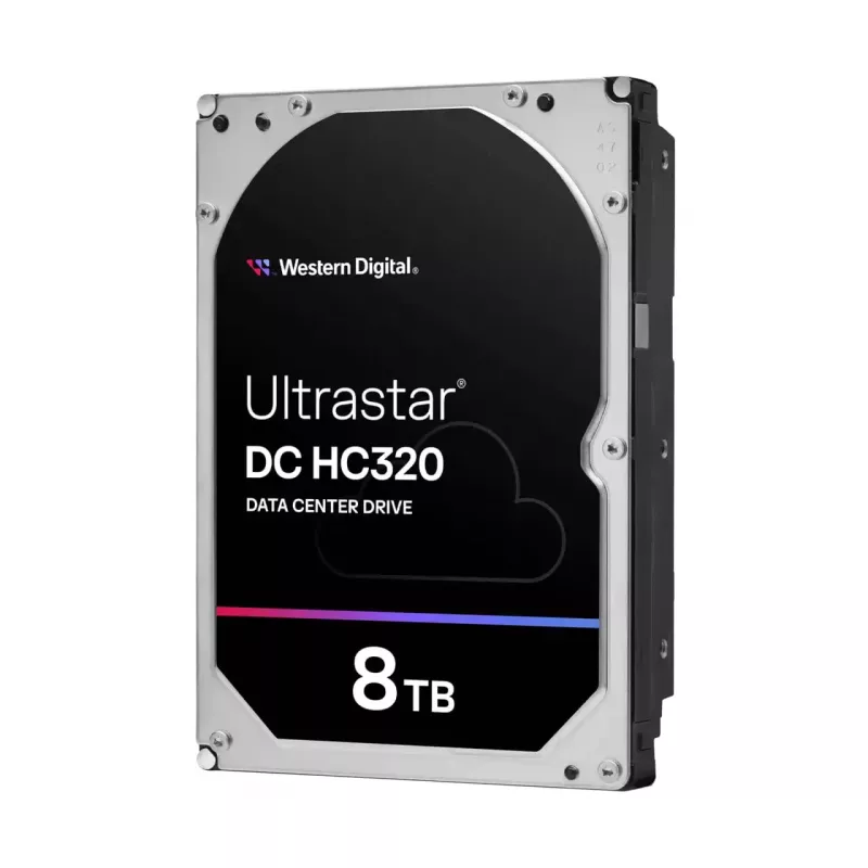 Disco rígido interno 3,5 polegadas SAS Western Digital Ultrastar DC HC320 8 TB, 7200 rpm, 12 Gbit/s, 256 MB cache
