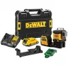 Nível laser DeWalt DCE089D1G18-QW raio verde autonivelante 360° com compatibilidade com recetor