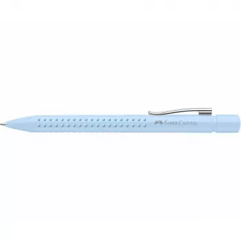 Esferográfica clip-on retrátil Faber-Castell 243916 azul-claro extra larga
