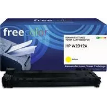 Cartucho de toner FREECOLOR K18856F7 compatível com HP, amarelo, alcance 13.000 páginas, 1 unidade