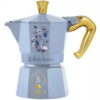 Bialetti Moka Express Bridgerton 3TZ (150 ml) Azul