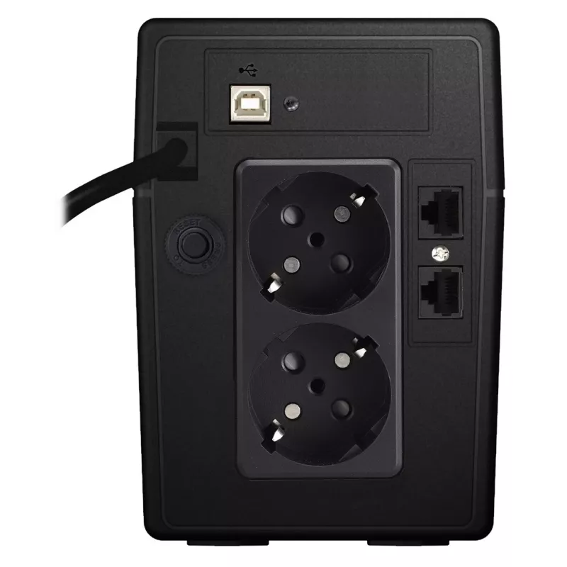 PowerWalker VI 850 LCD fonte de alimentação ininterrupta (UPS) Line-Interactive 0,85 kVA 480 W
