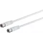 Cabo coaxial S/CONN 80094-32 3,75 m Type-F branco