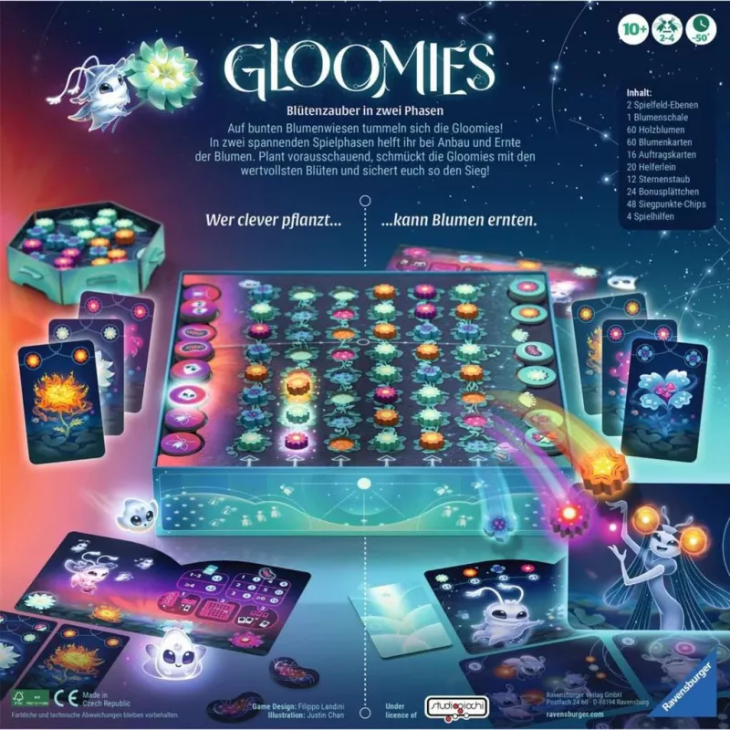 Gloomies, jogo de tabuleiro