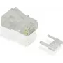 Conector de rede VALUE - RJ-45 (macho) - não blindado - CAT 6e - transparente (embalagem de 100)