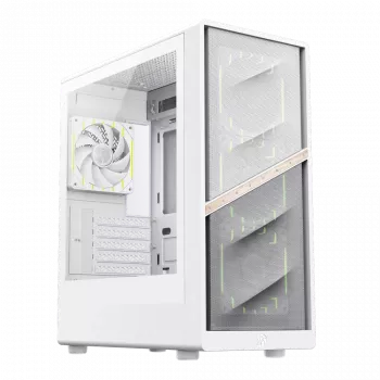 Caixa Gamemax | AERIS 330 MW | branco | Mini-Tower | fonte de alimentação não incluída