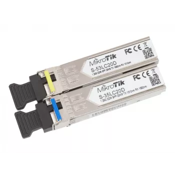Módulo transceptor de rede Mikrotik S-3553LC20D