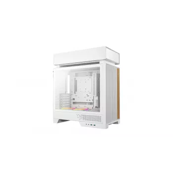 Caixa de PC DeepCool CL660 WH branca — ATX/Micro-ATX/Mini-ITX, vidro temperado, suporta fontes de alimentação ATX/PS2/SFX/SFX‑L