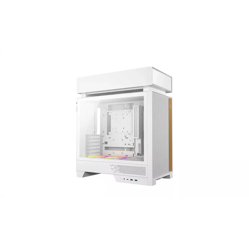 Caixa de PC DeepCool CL660 WH branca — ATX/Micro-ATX/Mini-ITX, vidro temperado, suporta fontes de alimentação ATX/PS2/SFX/SFX‑L