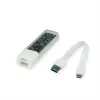 Hub USB 3.2 Gen 1 móvel ROLINE, 4 portas, cabo de ligação Type-A+C