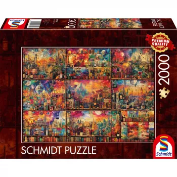 Puzzle schmidt spiele Enjoyable time out 2000 peças – puzzle de 2000 peças da schmidt spiele
