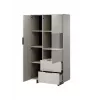 Armário de arrumação cama meble ALMA 90x41,5x170 cm caxemira — autónomo, para colocar na parede