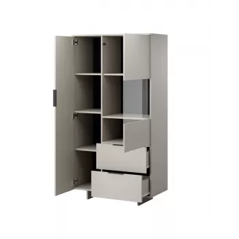 Armário de arrumação cama meble ALMA 90x41,5x170 cm caxemira — autónomo, para colocar na parede