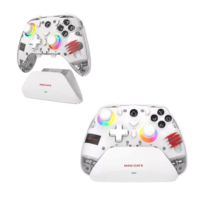 Comando de jogos Mad Catz C.A.T. 17 CUSTOMIZABLE — gamepad com fios, botões programáveis, design ergonómico