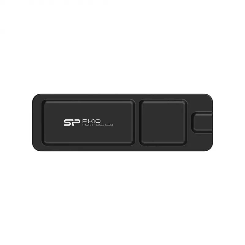 SSD externo Silicon Power PX10 512 GB USB Type-C 3.2 Gen 2, 1050 MB/s, alumínio, preto