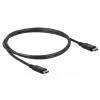 Delock - cabo USB - USB-C (M) para USB-C (M) - USB4 / Thunderbolt 3 / DisplayPort - 20 V - 5 A - 80 cm - suporta Power Delivery 3.0, suporta 8K 60 Hz (7680 x 4320), suporte