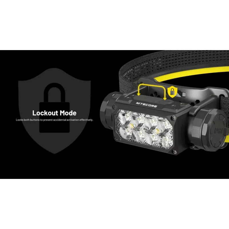 Lanterna de cabeça Nitecore HC65 UHE