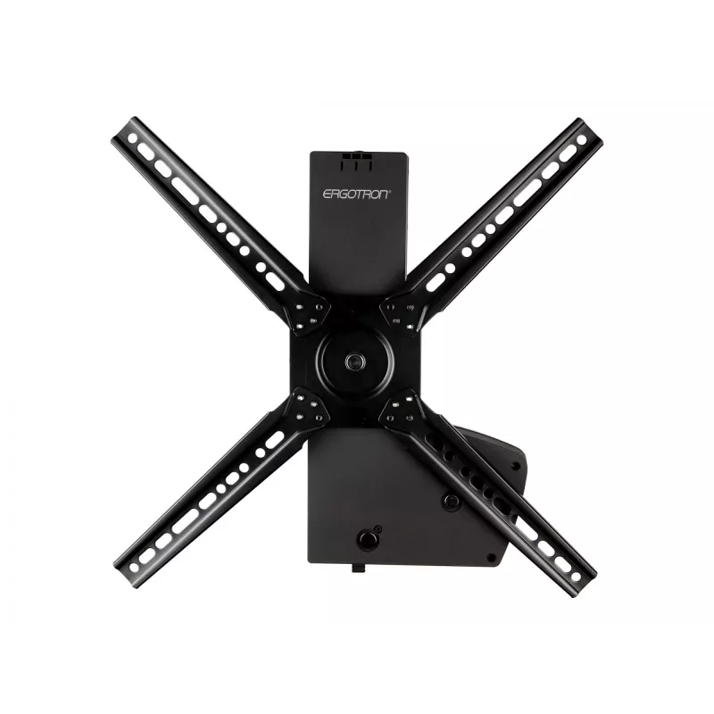 Ergotron Glide Wall Mount LD-X - kit de montagem (braço articulado, adaptador VESA, elementos de fixação, conjunto de elevação) para ecrã LCD - preto - ecrã