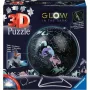 Puzzle 3D bola Star Globe brilha no escuro