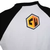 T-shirt Global Masters GM Text - branco (L)