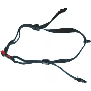 Correia de queixo para capacete de proteção 3M GH1 preto tamanho único