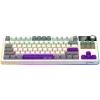 LORGAR KBP70TKLW, Teclado de gaming mecânico TKL sem fios Pro, bege, layout EN
