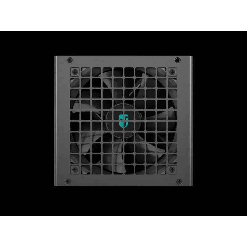 Fonte de alimentação ATX DeepCool PF600X 600W 80 PLUS Bronze, 600 W, ventoinha de 12 cm, ATX 2.52, 24 pinos, 2×(6+2) PCIe, 8×SATA
