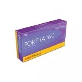 Kodak PROFESSIONAL PORTRA 160 - Filme negativo a cores - 120 (6 cm) - ISO 160 - 36 fotografias - 5 rolos (1808674)