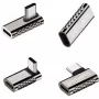 Adaptador de cabo 4smarts 540464 USB-C para USB-C prateado