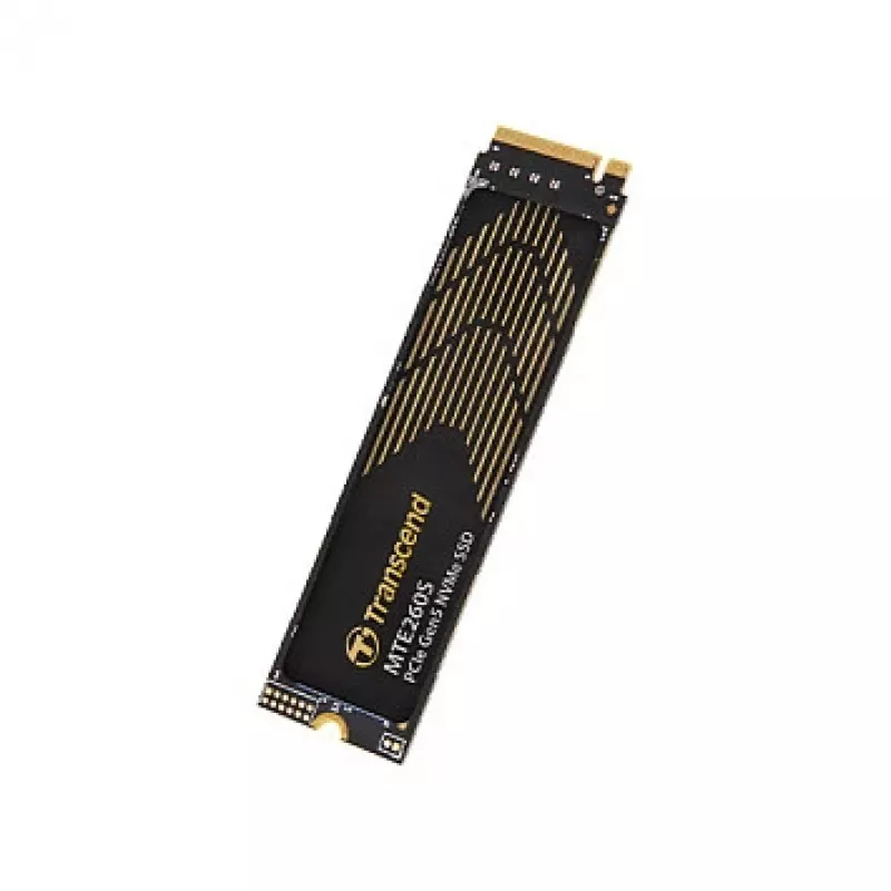 SSD M.2 interno Transcend MTE260S 1 TB – PCIe 5.0 NVMe, 14.000 MB/s leitura, 9.800 MB/s escrita