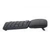 Logitech ERGO K860 - Teclado - Sem fios - 2,4 GHz, Bluetooth 5.0 - QWERTY - Espanhol - Grafite