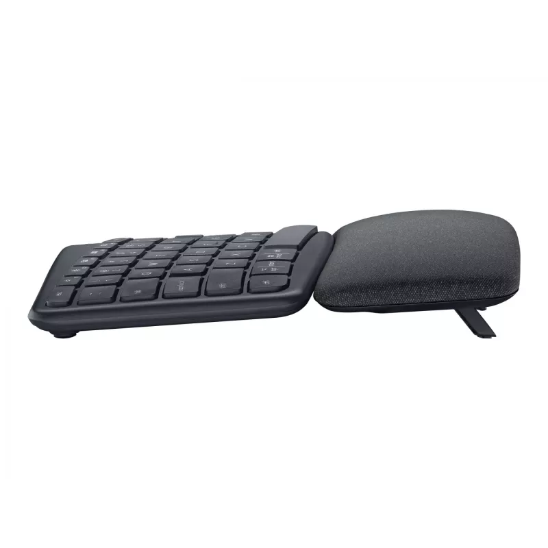 Logitech ERGO K860 - Teclado - Sem fios - 2,4 GHz, Bluetooth 5.0 - QWERTY - Espanhol - Grafite