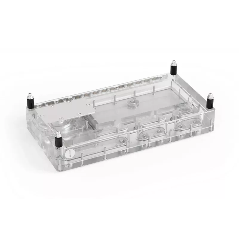 Alphacool 13832 Core Distro Plate 280 esquerda VPP/D5, acrílico