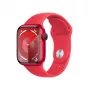 Apple Watch S9 Alumínio Cellular 41 mm Vermelho (Braçadeira desportiva vermelha) M/L NOVO
