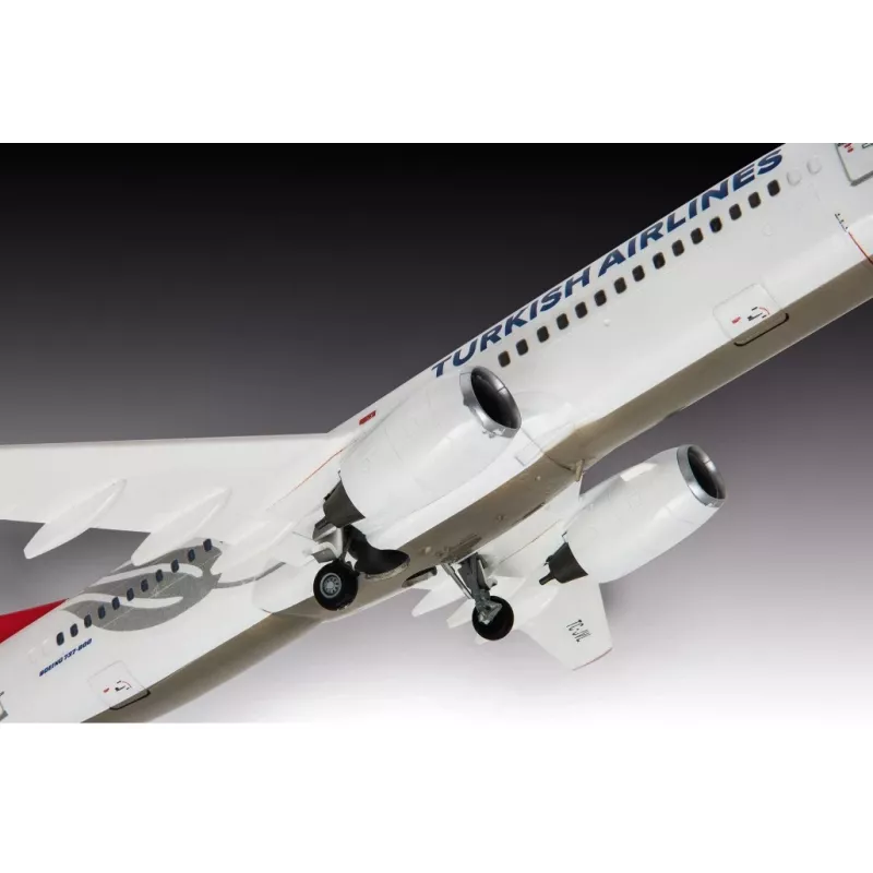 Avião de modelo em plástico REVELL Boeing 737-800 Turkish Air Escala 1:144