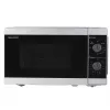 Sharp YC-MG01E-S micro-ondas combinado com grelhador, 20 l, 800 W, de bancada, prateado/preto