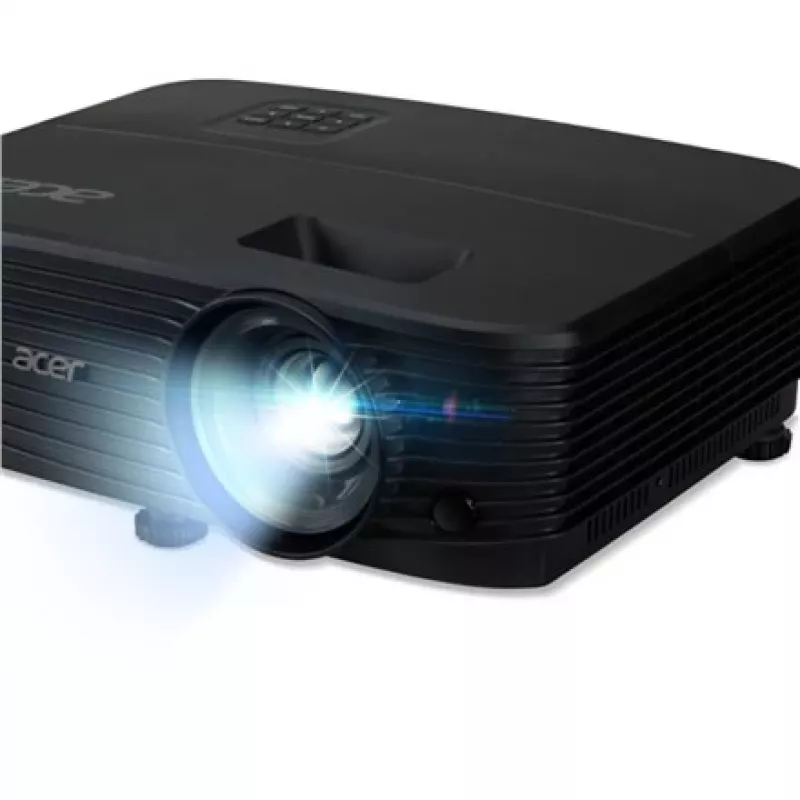 Projetor de distância padrão Acer X1229HP – DLP, XGA (1024x768), 4800 ANSI-Lumen, lâmpada 210 W, preto, 2,4 kg