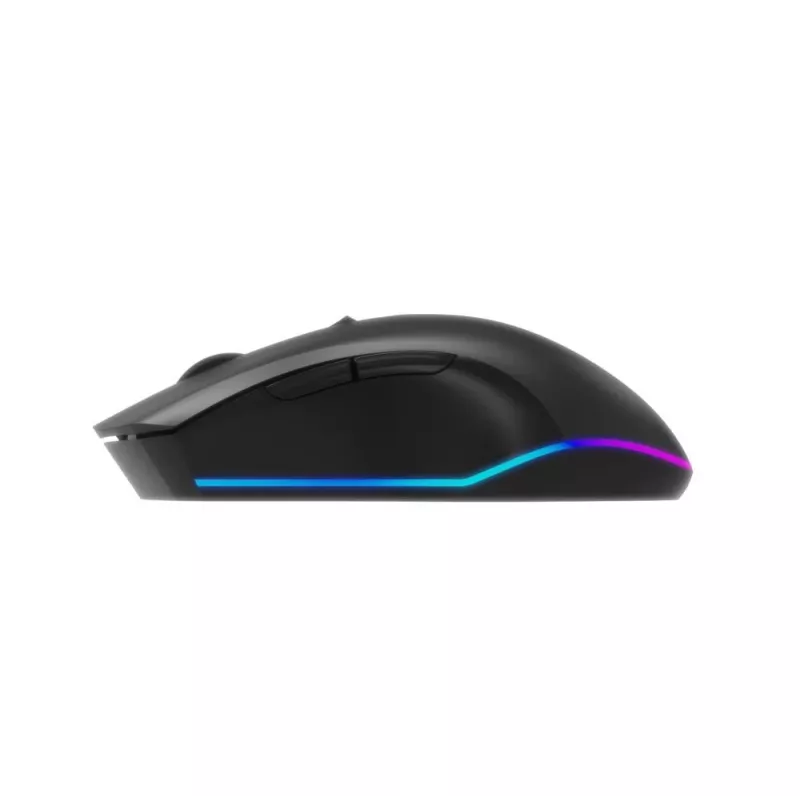 Rato ótico sem fios RF Gembird MUSGW-6BL-02 — para destros, 3200 DPI, 6 botões, preto, RGB