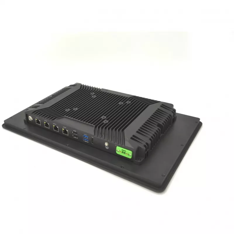 ALLNET AIO IPC Industrial Windows/Linux 15,6 polegadas ecrã tátil Intel i5-1135G7 16GB/512GB 4xLan RJ45 USB suporte de montagem na parede
