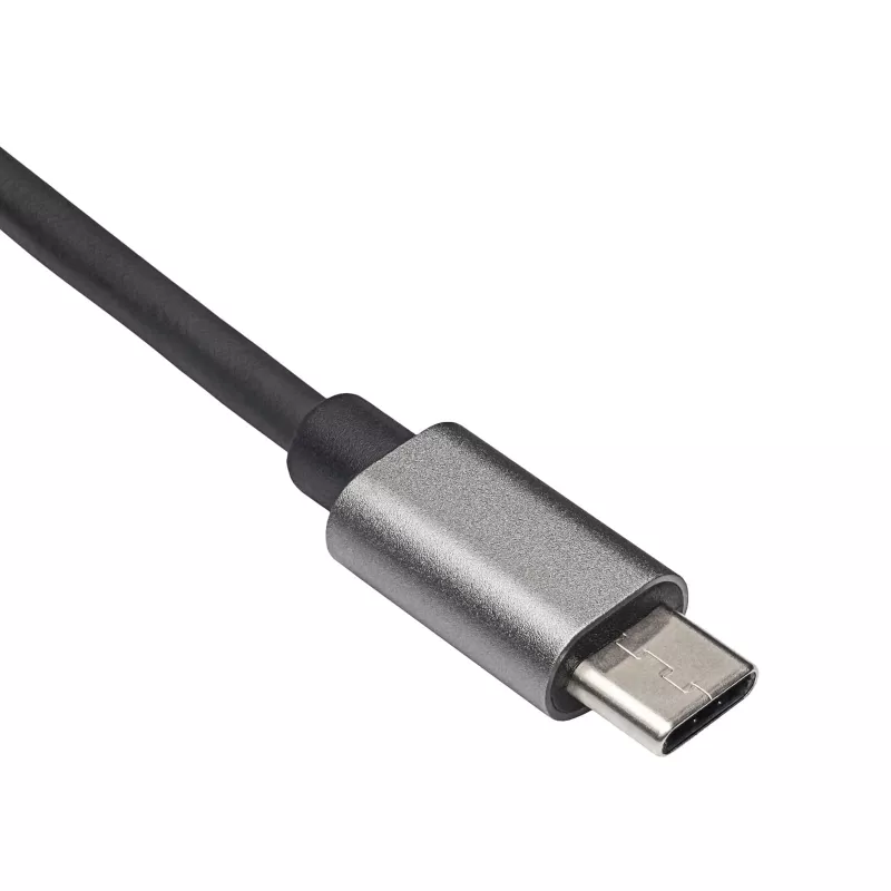 Adaptador USB-C para Gigabit Ethernet Akyga AK-AD-65, RJ45, 15 cm, prateado