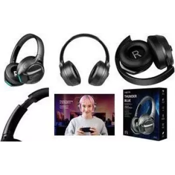 Auscultadores over-ear LogiLink BT0070 Bluetooth preto (BT0070)