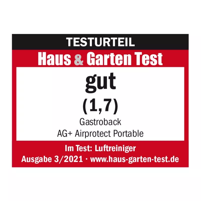 Purificador de ar Gastroback AG+ Airprotect Portable
