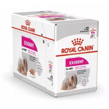 Comida húmida para cães Royal Canin Exigent Meat Universal 12×85 g — aves, adultos, para cães exigentes