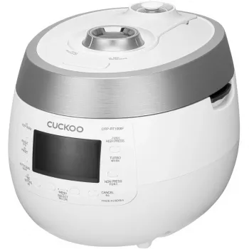 Cuckoo CRP-RT1008F, branco, 1,8 l, alumínio, LED, botões, 1,2 m