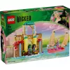 Conjunto de construção LEGO 75681 com minifiguras de Wicked, Glinda, Elphaba, Nessarose e Shiz Universidade