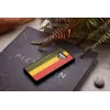 Capa para smartphone Man and Wood para Samsung Galaxy Note 9 — Reggae preto capa protetora