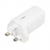 iBOX C-65 branco, carregador universal GaN 65W ficha UK