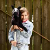 Cavalo de pau HOPPIHORSE Hobby Horse A3 preto