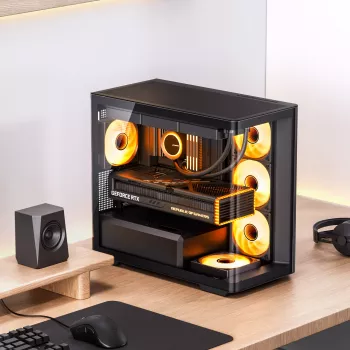 Caixa de computador Jonsbo D300 ATX Preto