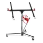 Elevador para pladur Dedra N1105 para placas de gesso cartonado, 140–325 cm de altura, 60 kg de capacidade